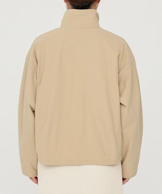 uncrave スムースタフタ パディングジャケット（uncrave STANDARD） ベージュ