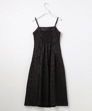 Feroux 【先行予約】ジャガードキャミ ワンピース ブラック系