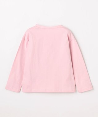 ANY KIDS 【綿100%】リボンアソート 長袖Tシャツ ピンク