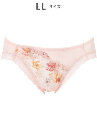 WACOAL ショーツ 【リボンブラ 脇すっきり】 BXB443とペア はきこみ丈あさめ やわらかく伸びる(バック) レディース PXB143 /ワコール シェルピンク