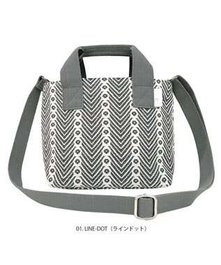 ROOTOTE 1194【ミニトート】LT.ベビールー.パターンファブリック-K 01：ラインドット
