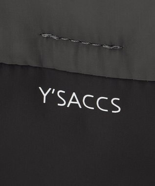 Y'SACCS ドローストリング コンビカラーショルダー mini ダークグレー