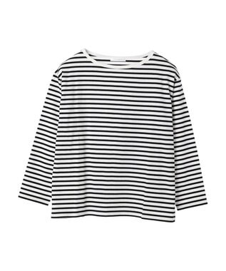 Green Parks コンパクトボーダープルオーバー Black