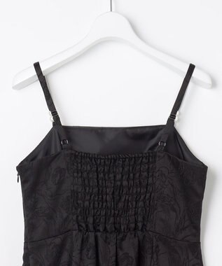 Feroux 【先行予約】ジャガードキャミ ワンピース ブラック系