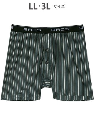 WACOAL MEN トランクス しめつけすぎずダブつかない ストレッチ素材 前開き 下着 メンズ GT4111 /ブロス バイ ワコールメン グレイッシュブルー