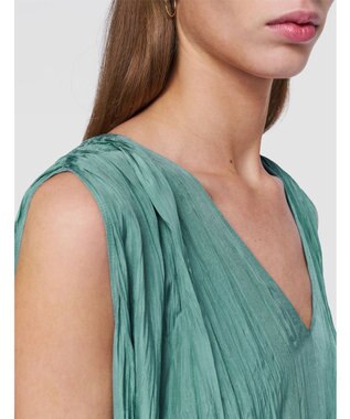 JOSEPH 【洗える】ハボタイ　シルクドレス Lagoon