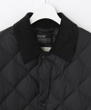 UNFILO 【MEN】UNFILO × TAION キルティングコート ブラック系
