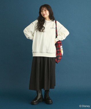 Green Parks １０１匹わんちゃん／バックプリントスウェット White