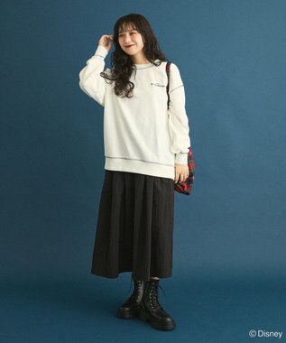 Green Parks １０１匹わんちゃん／バックプリントスウェット White