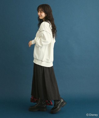 Green Parks １０１匹わんちゃん／バックプリントスウェット White