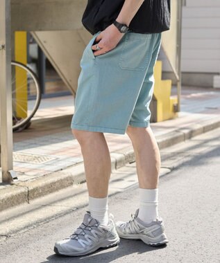 WEGO 【ウエストゴム/SMLサイズ展開】イージーコットンショーツ グリーンその他