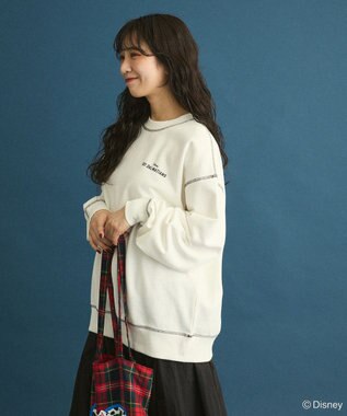 Green Parks １０１匹わんちゃん／バックプリントスウェット White