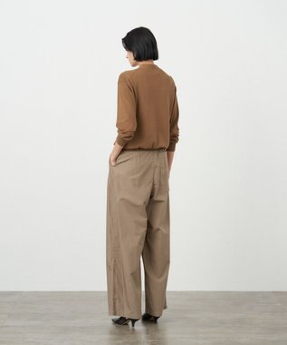 ATON RECYCLED FRESCA | オーバーサイズ カーディガン CAMEL