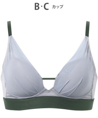 WACOAL ノンワイヤーブラ 【重力ケアブラ】 バストを重力から守る まる胸をキープ サイドのラインすっきり Gカップまで対応 大きいサイズ レディース BXB114 /ワコール