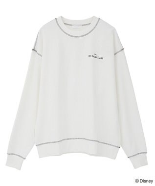 Green Parks １０１匹わんちゃん／バックプリントスウェット White