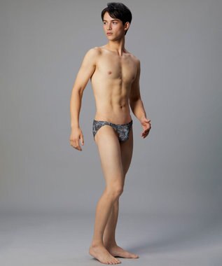 WACOAL MEN ブリーフ 【ハナコトバパンツ】 フロント立体設計 誕生日 記念日 前閉じ 下着 メンズ GF2221 /ブロス バイ ワコールメン ブラック