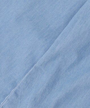 ANY KIDS シャンブレー ガウチョパンツ ブルー