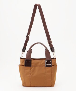 LA BAGAGERIE 2WAYナイロンミニトート チョコ