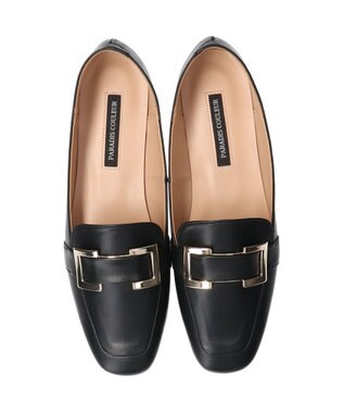 Bridget Birkin 【PARADIS COULEUR】メタリックオーナメントローファー ブラック