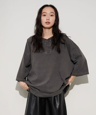 WEGO 【ユニセックス着用ITEM】HENRYNECK　T スミクロ