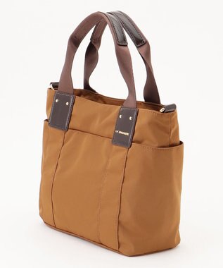 LA BAGAGERIE 2WAYナイロンミニトート チョコ