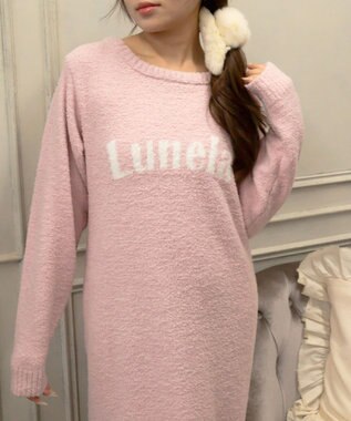 WEGO ロゴワンピース ピンク