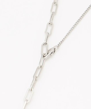 ANY マルチＷＡＹラリエットネックレス シルバー