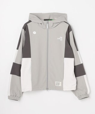 PW CIRCULUS 【ストレッチ素材】【WOMEN】トラックジャケット ゴルフウェア レディース グレー系