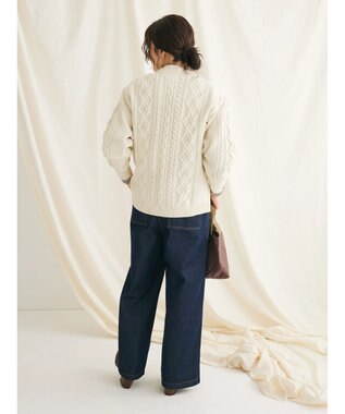 CRAFT STANDARD BOUTIQUE リサイクルポリエステルヘンリーネックプルオーバー Ivory