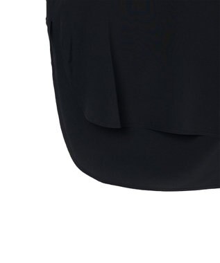 JOSEPH 【洗える】クレープ ド ソワ　Vネックブラウス Black