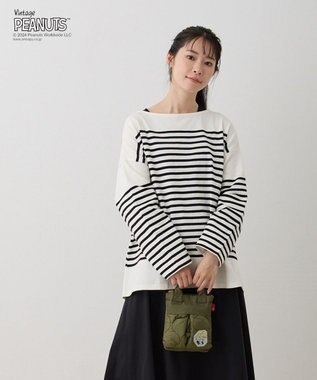 ROOTOTE 8408【スヌーピー】IP.ベビールー.パフ.ピーナッツ-9R 02：カーキ