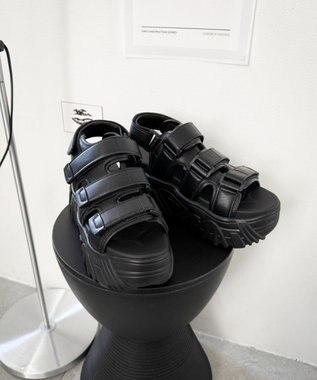 WEGO 厚底ボリュームスポサン ブラック