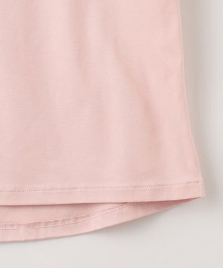 ANY 【接触冷感】シルケットスムース ツイストスリーブトップス ピンク