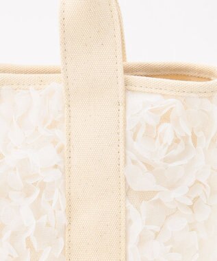 TOCCA IN THE GARDEN キャンバストートバッグ オフ系