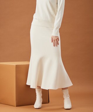 BEIGE， WILLOW / ニットスカート