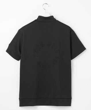 23区GOLF 【MEN】ライトダンボールストレッチモックネック ブラック系