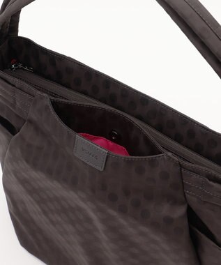 Y'SACCS 【大人のおしゃれ手帖10月号掲載】市川実和子×Y'SACCS　ドット2WAYリュック チョコ