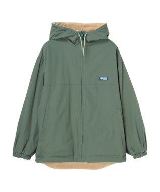 CRAFT STANDARD BOUTIQUE ナイロン×裏フリースリバーシブルブルゾンＬ／Ｓ Green