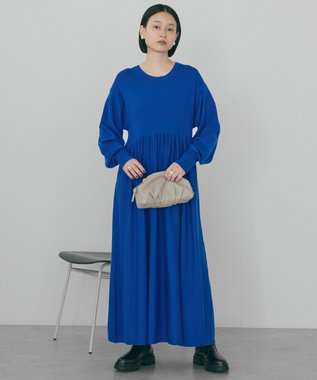 AMERICAN HOLIC 【WEB限定】バイパチティアードニットワンピース