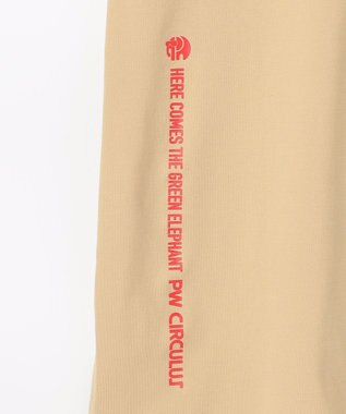 PW CIRCULUS 【WOMEN】ポケットモックネック ゴルフウェア レディース ベージュ系