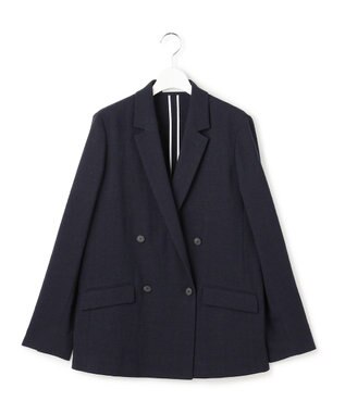 ICB 【先行予約】 ミックスブッチャー ダブルブレストジャケット ネイビー