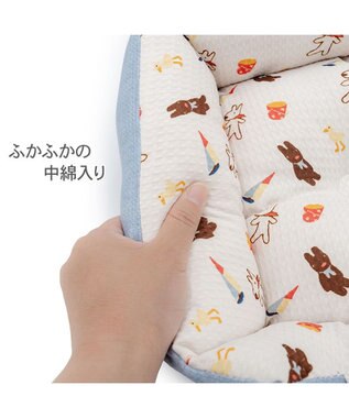PET PARADISE リサとガスパール 刺繍 ワッフル カドラー Ｍ ブルー