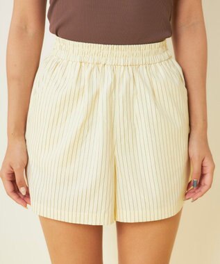 OP／FILA 【ocean pacific】デイリーショートパンツ/UVカット イエロー