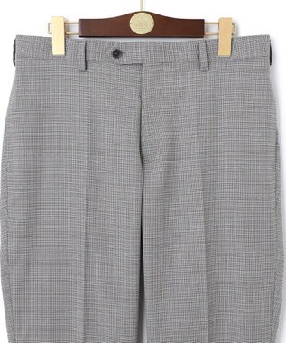 J.PRESS MEN 【J.PRESS MOVING】GUABELLO STUDIOサマースポーツチェック スラックス ブラウン系8