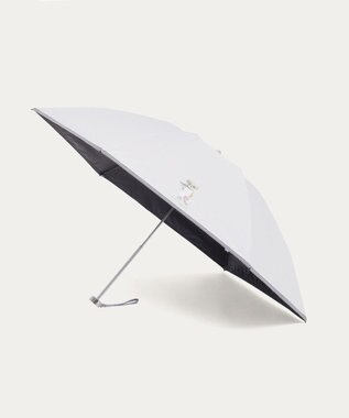 MOONBAT 【遮光率100％/遮熱/UV/軽量】POLO RALPH LAUREN（ポロ ラルフローレン）晴雨兼用日傘  ポロベア 折りたたみ傘 オフホワイト