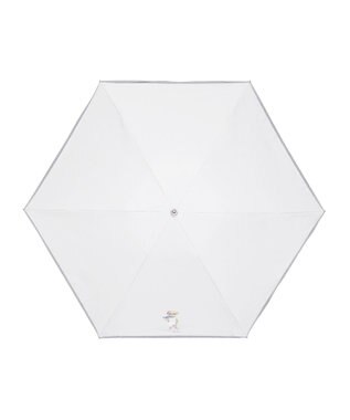 MOONBAT 【遮光率100％/遮熱/UV/軽量】POLO RALPH LAUREN（ポロ ラルフローレン）晴雨兼用日傘  ポロベア 折りたたみ傘 オフホワイト