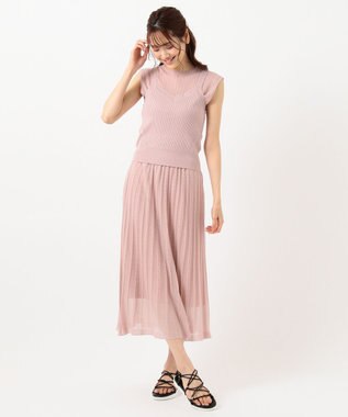 美人百花6月号掲載 シアービスチェニット セットアップ Feroux ファッション通販 公式通販 オンワード クローゼット