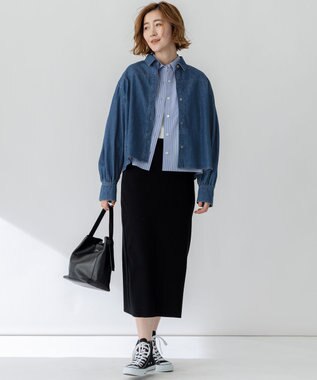 23区 レザー2WAY ショルダーバッグ ブラック系