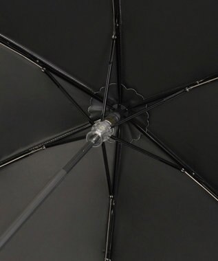 MOONBAT 【WEB限定/ 遮光率100％/遮熱/UV】POLO RALPH LAUREN（ポロ ラルフローレン）晴雨兼用日傘 ワンポイント ポロポニー レース 折りたたみ傘 グレー