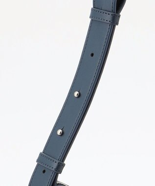 Y'SACCS イタリアンシープ　マルチポーチ付き　ホーボーバッグ ネイビー